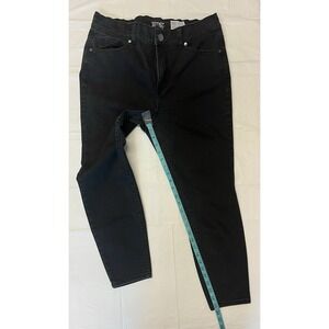 Terra & Sky Black Skinny Jeans Women's Size 14 W Petite
